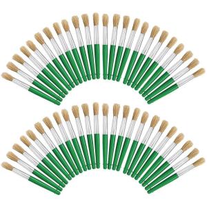 Colorations Jumbo Chubby Paint Brushes, 48 Brushes, Individually Packaged, Personalize & Decorate for Gifts, Arts & Craft Craft for Children, Kids Crafts for Home or The Classroom