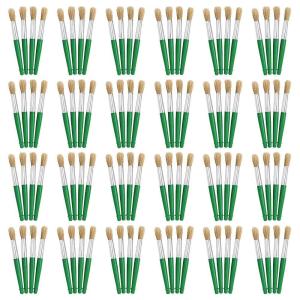 Colorations Jumbo Chubby Paint Brushes, 96 Brushes, Individually Packaged, Personalize & Decorate for Gifts, Arts & Craft Craft for Children, Kids Crafts for Home or The Classroom