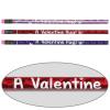 Really Good Stuff Valentine Hug from Your Teacher Pencils – 12 Pencils
