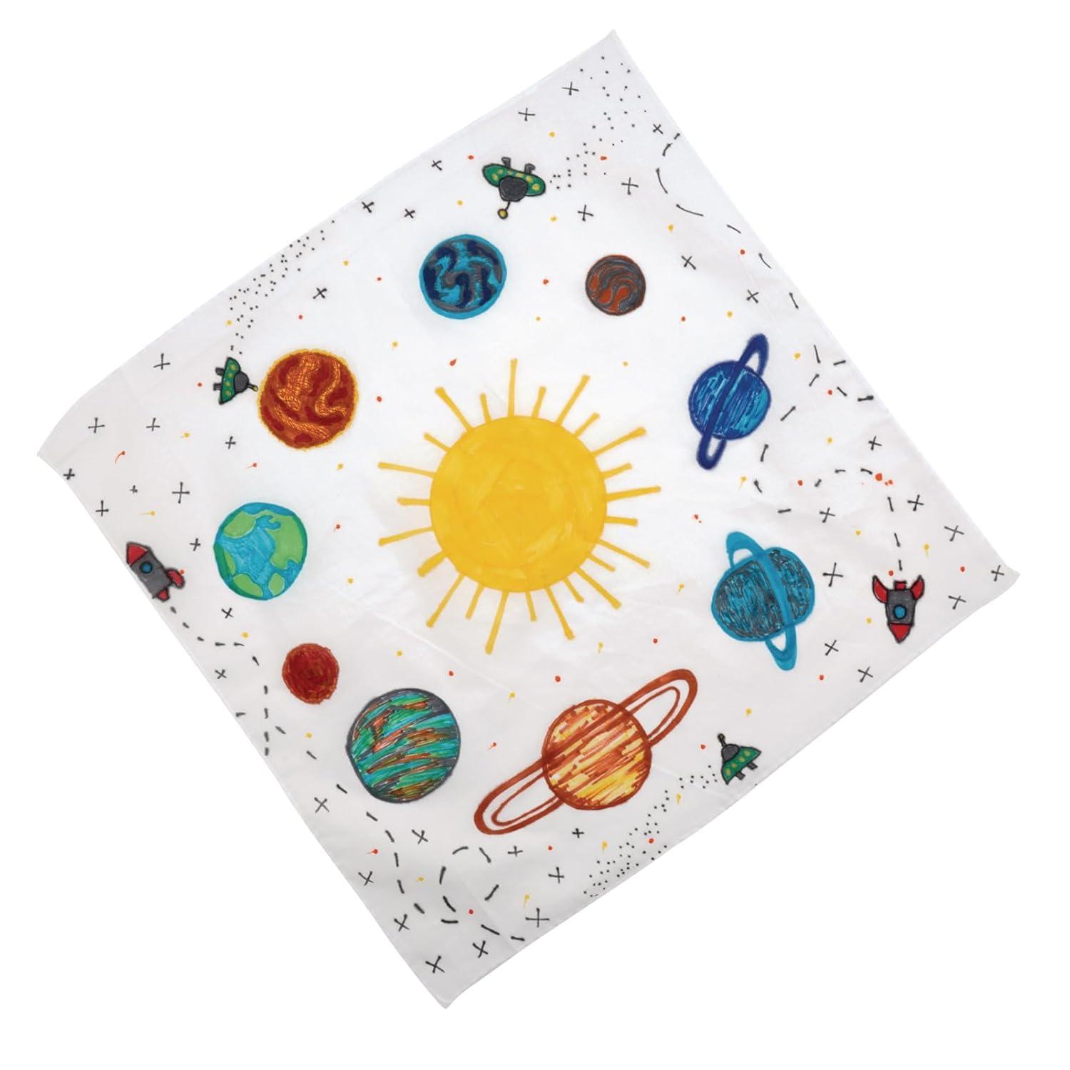 imageColorations BANDANNA Decorate Your Own Bandannas Pack of 12