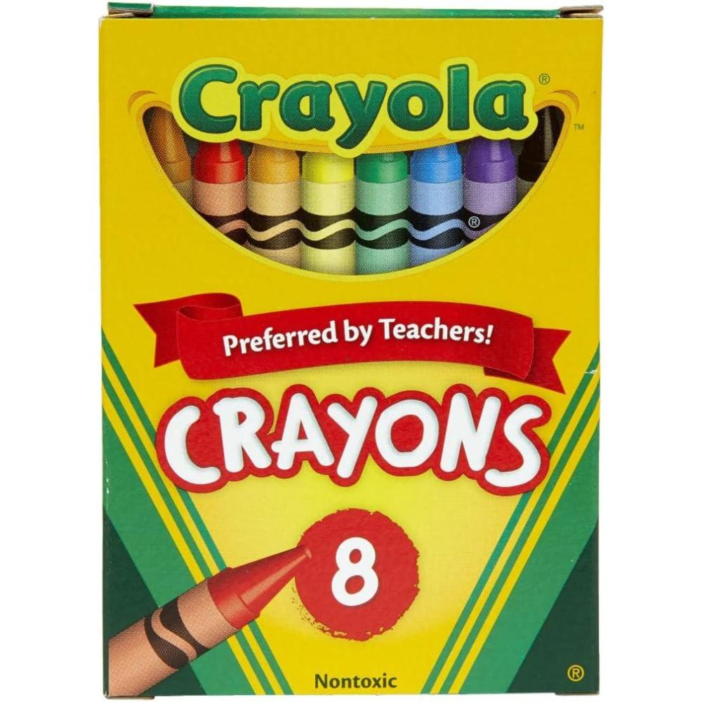 imageCrayola Classic Color Pack Crayons Tuck Box 8 Colors