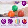 Colorations Chubby Non-Toxic Crayons for Toddlers, Palm Grip Eggs, 8 Colors, Set of 24, Shape is Easy for Young Children to Grip, Hold & Draw, Crayons Glide Easily, Non Toxic Crayons, Kids Crayons