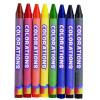 Colorations Regular Crayons, 8 Colors per Set, 12 Sets Included, Each Set Individually Packaged, Personalize & Decorate for Gifts, Arts & Craft Craft for Children, Kids Crafts