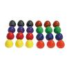 Colorations Chubby Non-Toxic Crayons for Toddlers, Palm Grip Eggs, 8 Colors, Set of 24, Shape is Easy for Young Children to Grip, Hold & Draw, Crayons Glide Easily, Non Toxic Crayons, Kids Crayons