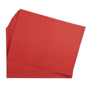 Colorations 9″ x 12″ Mediumweight Red Construction Paper – 50 sheets, Arts and Crafts, School Supplies, Drawing, Coloring, Painting, 3D Art Paper