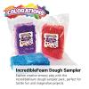 Colorations FOAMSAM IncredibleFoam Dough, 8 Colors, 1 Ounce Each, for Kids, Educational, Arts & Crafts, Kindergarten & PreK, Kids Toys, Mess-Free