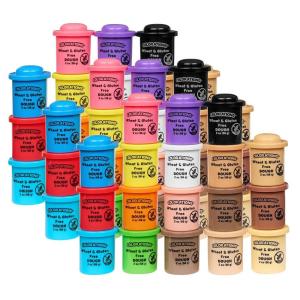Colorations Wheat & Gluten Free Variety Pack, 18 Colors, 2oz Each | Non-Toxic, Play Dough, Bulk Set, Sensory Kit, Party Favors, Classroom Pack(Set of 54)
