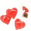 Hygloss Heart Doilies – 100 Pcs -4-Inch Gold, Silver, White and Red Paper Heart Shaped Doilies for Valentines Crafts, Table Settings – Ideal for Valentine Doily(6-Inch)