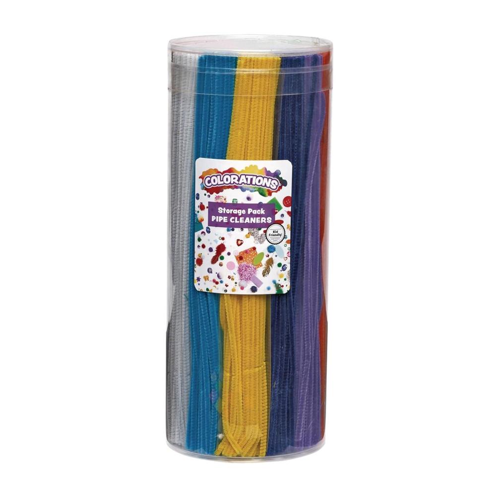 imageColorations Colored Pipe Cleaners MultiPack Includes 50 Soft Pipe Cleaners in 12 Colors  Versatile and Easy to Use for DIY Crafts Ideal for Classroom and Home Learning