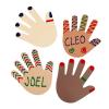 Colorations Colors Like Me Hand Shapes – Set of 24 – People Cutout, Skin Tone & Color, Multicultural Paper, Classroom Decorations, Arts & Crafts
