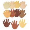 Colorations Colors Like Me Hand Shapes – Set of 24 – People Cutout, Skin Tone & Color, Multicultural Paper, Classroom Decorations, Arts & Crafts