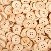 Colorations Natural & Toned Wood Buttons – 1lb, 600 pc