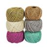 Colorations Natural Tones Colored Twine – 53 Yards, 6 Colors