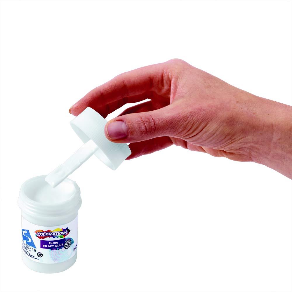 imageColorations Tacky Glue 3 OZ Each 12 per Set 2 Sets Included 24 Total Each Set Individually Packaged Personalize ampamp Decorate for Gifts Arts ampamp Craft Craft for Children Kids Crafts