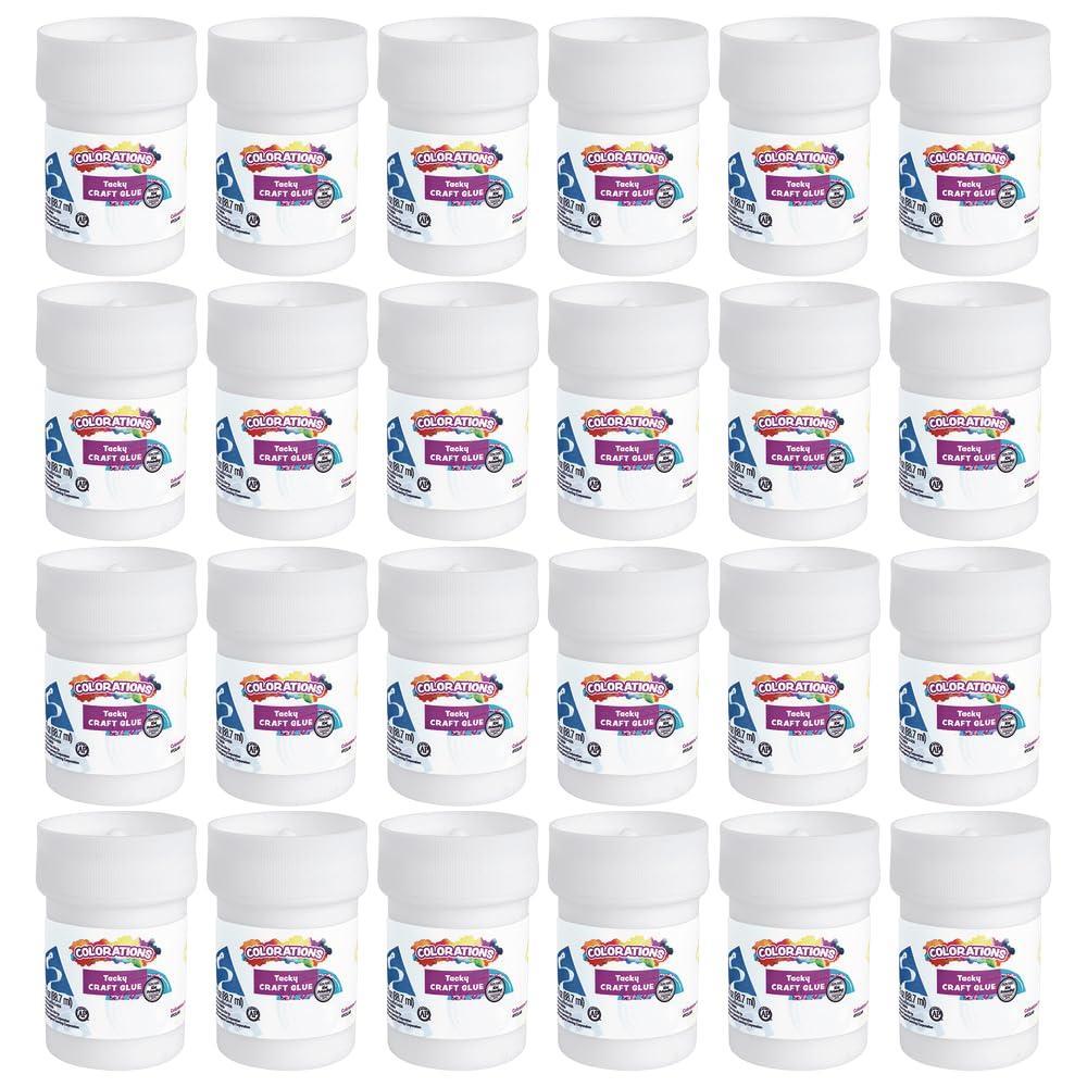 imageColorations Tacky Glue 3 OZ Each 12 per Set 2 Sets Included 24 Total Each Set Individually Packaged Personalize ampamp Decorate for Gifts Arts ampamp Craft Craft for Children Kids Crafts