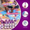 Colorations Jumbo Washable Purple Glue Sticks, 24 Glue Sticks, Each Stick 1.41 oz.,Fully Washable, Non Toxic, Dries Clear, Gluing, Acid Free Glue, Crafts, School Supplies, Office, Home, Classroom