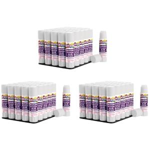 Colorations Premium Glue Sticks, Set of 90, Each 0.32 Ounces, Dries Clear, Crafts, School Supplies, Office, Home, Classroom, Washable School Glue, Non Toxic Glue, Acid Free