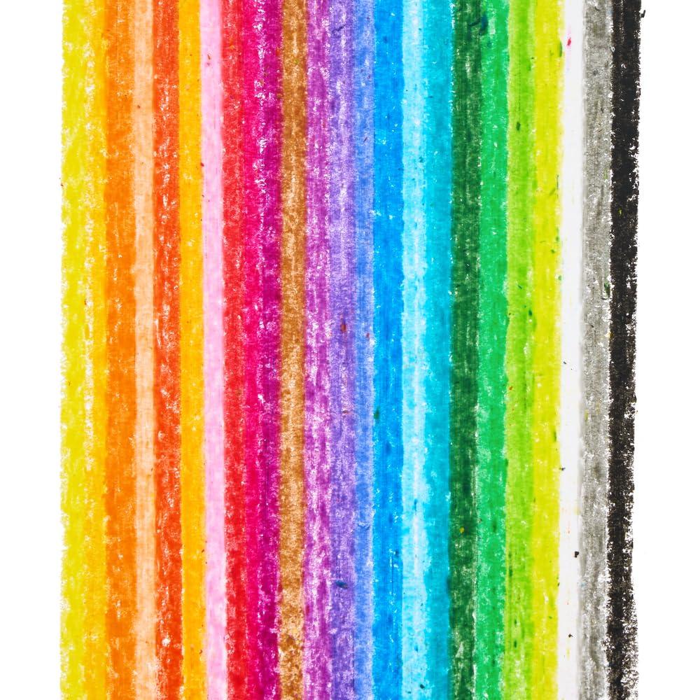imageColorations 24 Crayons 6 Packs Total of 144 Colorations Crayons Set of 24 Colors Non Toxic Crayons Crayons for Kids Crayons for Toddlers Kids Crayons Coloring Drawing Toddler Crayons