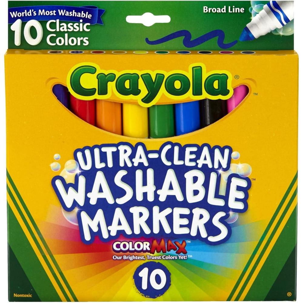 imageCrayola Broad Line Markers 10ct40
