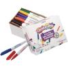Colorations Dry Erase Markers Fine Tip Value Pack – Set of 48