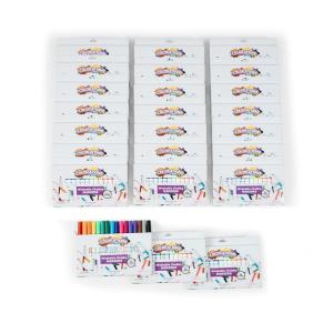 Colorations Chubby Markers, 16 Colors per Set, 24 Sets Included, 384 Total Crayons, All Sets Individually Packaged, Personalize & Decorate for Gifts, Arts & Craft Craft for Children, Kids Crafts