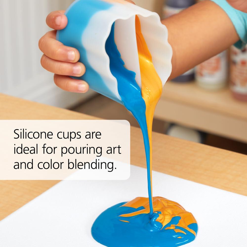 imageColorations Silicone Mixing Cups Set of 4