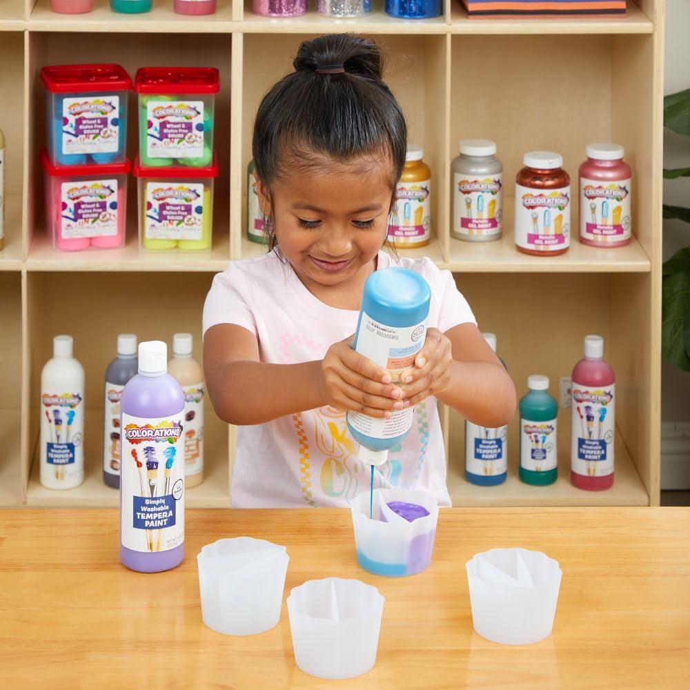 imageColorations Silicone Mixing Cups Set of 4