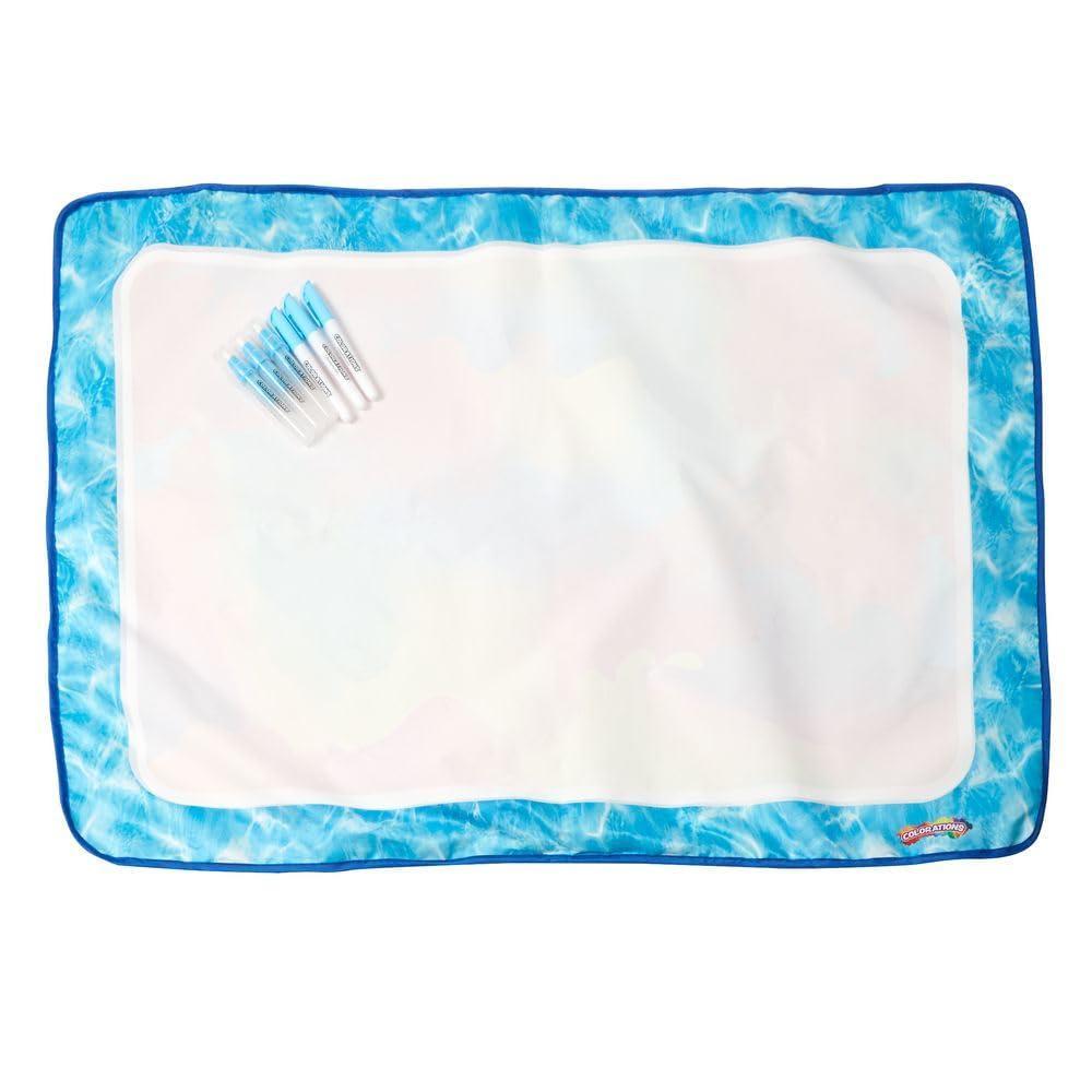 imageColorations Extra Large Water Doodle Mat with 6 Pens