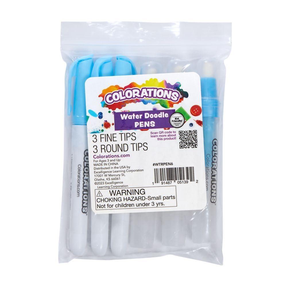 imageColorations Water Doodle Pens  Set of 6