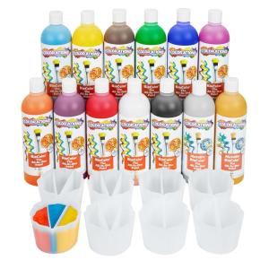 Colorations BioColor Paint and Mixing Cups Kit