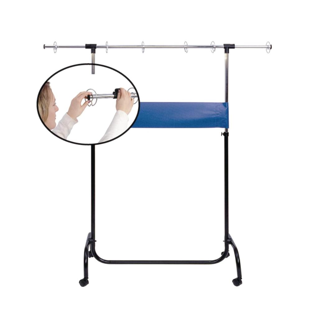 image:imageColorations Excellerations Classroom Adjustable 36  63 inches H Charts Stand on Wheels Mobile Teaching Pocket Chart Stand Item  EXPAND