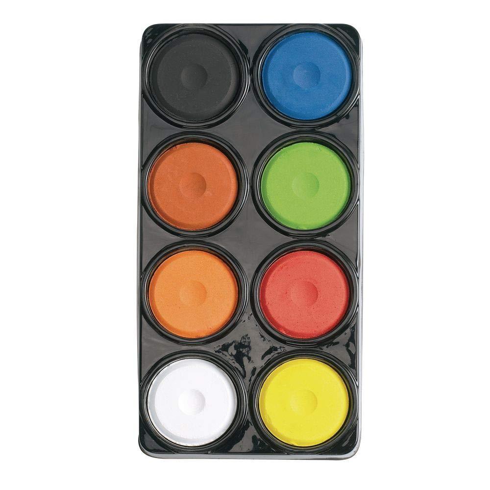 image:imageColorations Tempera Cakes 8 Jumbo Cakes 8 Classic Bold Colors Great Value Paint Kids Tempera Paint Paint for Children Kids Paint Set Homeschool Home school use