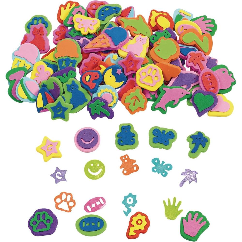 image:imageColorations Uppercase Alphabet Stampers Set of 26 chunky Uppercase Alphabet Stampers Set contains all the letters in the alphabet Shapes Mega Pack