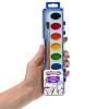 Colorations Best Value Watercolor Paint Set – 8 Vibrant Colors in Plastic Case with Brush, 1 Count (Pack of 1)