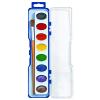 Colorations Best Value Watercolor Paint Set – 8 Vibrant Colors in Plastic Case with Brush, 1 Count (Pack of 1)