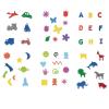 Colorations FMSHAPES Buckets of Fun EVA Foam Shapes, Set of 6 Themes, with Storage, for Kids, Arts & Crafts, Craft Projects, Create, Creative