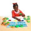 Colorations Stamping Kit, Letters, Numbers Shapes and Stamp Pads