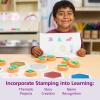 Colorations Uppercase Alphabet Stampers – Set of 26, chunky Uppercase Alphabet Stampers Set contains all the letters in the alphabet ,(Shapes & Numbers)