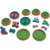 Colorations Uppercase Alphabet Stampers – Set of 26, chunky Uppercase Alphabet Stampers Set contains all the letters in the alphabet ,(Snowman)