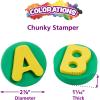 Colorations Uppercase Alphabet Stampers – Set of 26, chunky Uppercase Alphabet Stampers Set contains all the letters in the alphabet ,(Uppercase Letters)