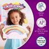 Colorations Washable Tempera Paint, 16 fl oz, Fluorescent Pink, Neon, Non Toxic, Vibrant, Bold, Bright, Kids Paint, Craft, Hobby, Fun, Art Supplies(Fluorescent Blue)