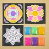 Colorations® World of Art – India Rangoli, 6 Designs with Sand