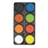 Colorations® Tempera Cakes, 8 Jumbo Cakes, 8 Classic, Bold Colors, Great Value Paint, Kids Tempera Paint, Paint for Children, Kids Paint Set, Homeschool, Home school use