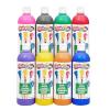 Colorations Washable Tempera Shiny, Metallic Effect Paint, 16 fl oz, Set of 8 Colors, Non Toxic, Vibrant, Bold, Kids Paint, Craft, Hobby, Fun, Art Supplies(Assorted  Set of 8)