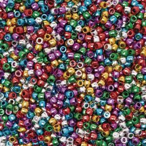 Colorations PONYMET Metallic Pony Beads – 1 lb.