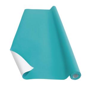 Colorations Prima-Color Fade-Resistant Paper Rolls, Black, Arts and Crafts, 48″ x 60′, Drawing, Finger Painting, Paint, Watercolor, Wall Art, Bulletin Boards, Kids Crafts, (Model: RESISTBK)(Turquoise)