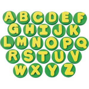 Colorations Uppercase Alphabet Stampers – Set of 26, chunky Uppercase Alphabet Stampers Set contains all the letters in the alphabet ,(Uppercase Letters)