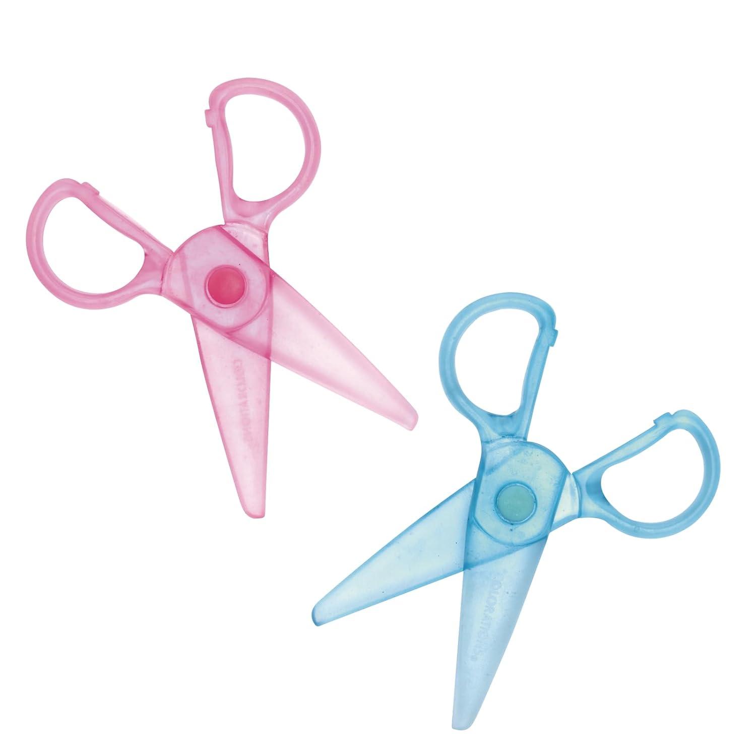 image:imageColorations Plastic Wont Cut Hair Scissors Set of 12