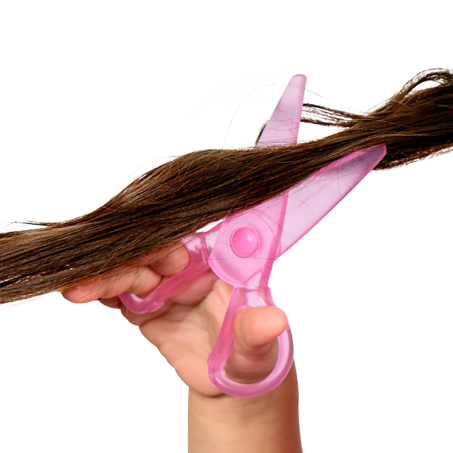 image:imageColorations Plastic Wont Cut Hair Scissors Set of 12