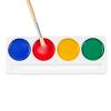 Colorations Best Value Jumbo Washable Watercolors, Set of 6 Refills – Watercolor Paint for Kids, Includes Green, Yellow, Red, and Blue – Washable Paint for Classroom and Home Learning